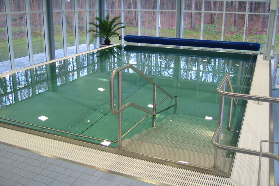 Therapy pool in Rothenburg, Germany